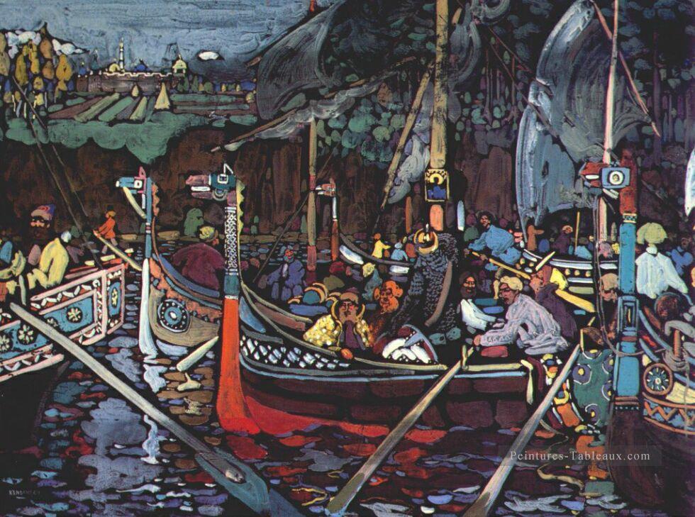 Volga chanson Wassily Kandinsky Peintures à l'huile